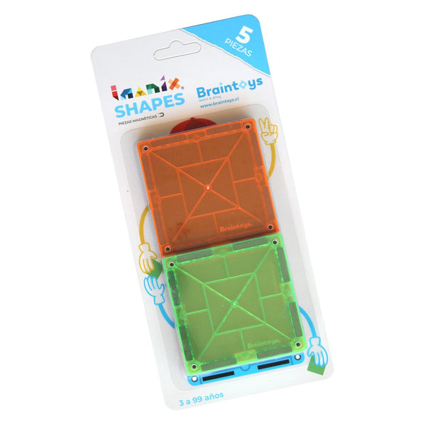 IMANIX Set Shapes 5 cuadrados magnéticos
