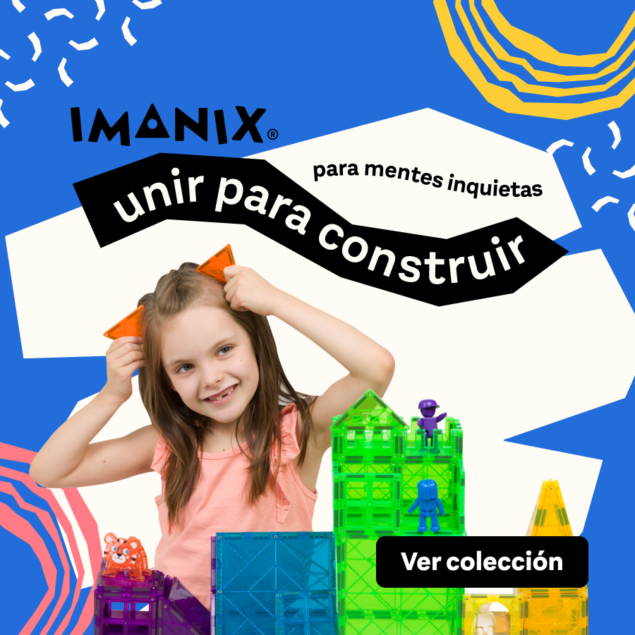 Juguetes magnéticos de construcción Imanix para niños
