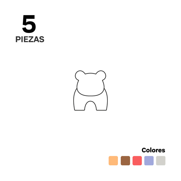 IMANIX Animals Wild Savannah 5 piezas
