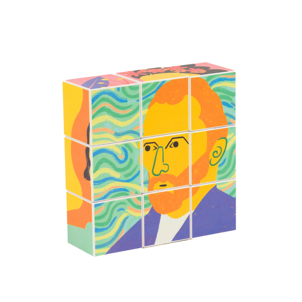 Cube it! Artist´s faces