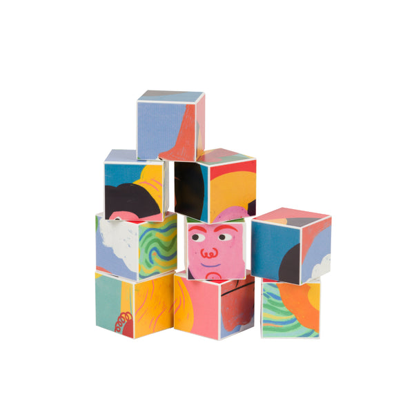 Cube it! Artist´s faces