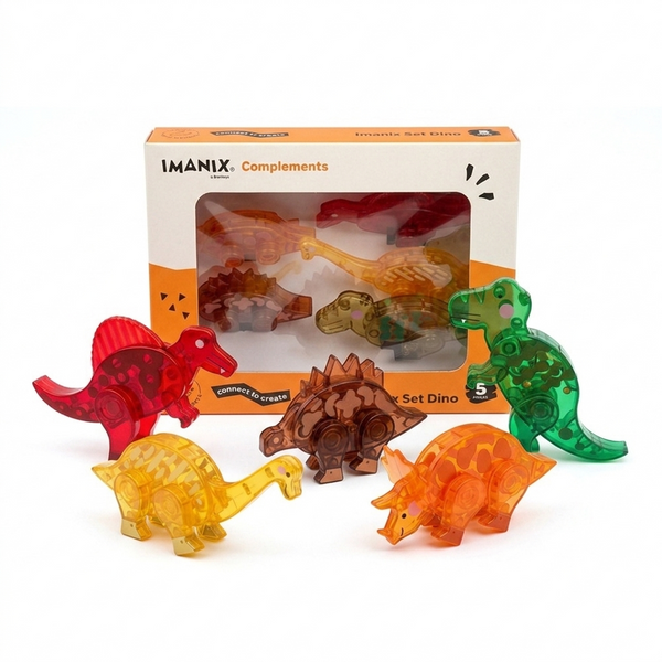 Imanix Set Dinosaurios 5 piezas
