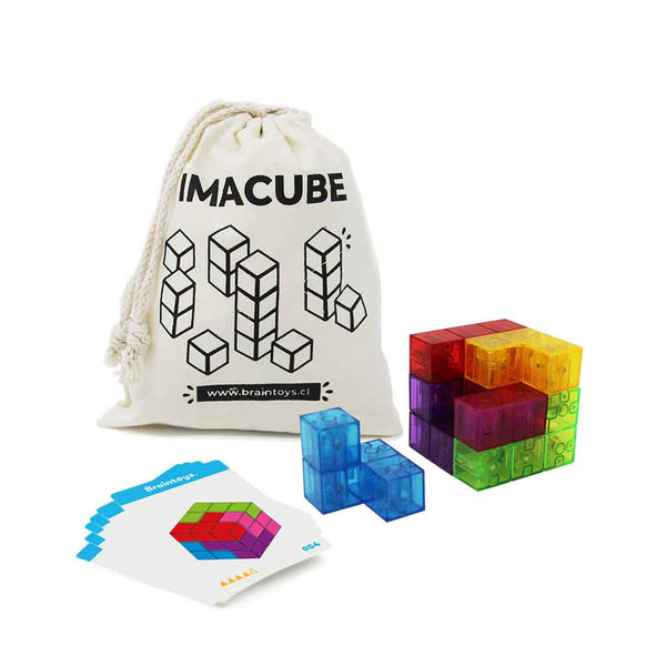 Cubos magnéticos | Imacube 7 piezas - IMANIX