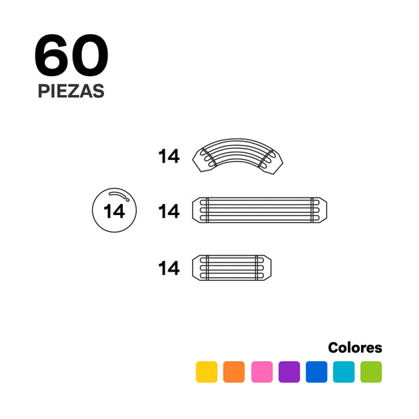 Imabars 60 piezas