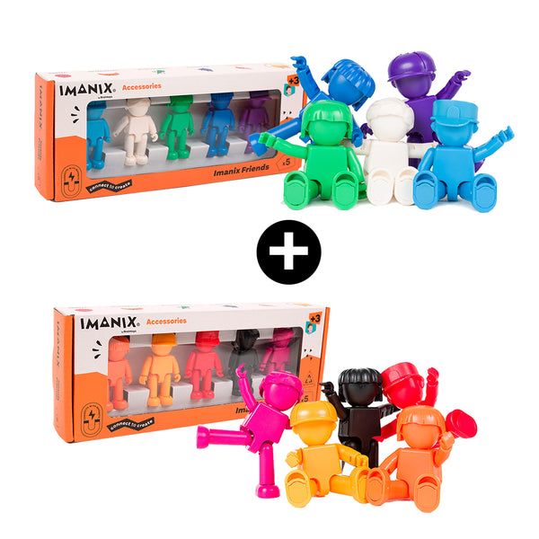 1 Imanix Friends Cool + 1 Imanix Friends Fun por $19.990