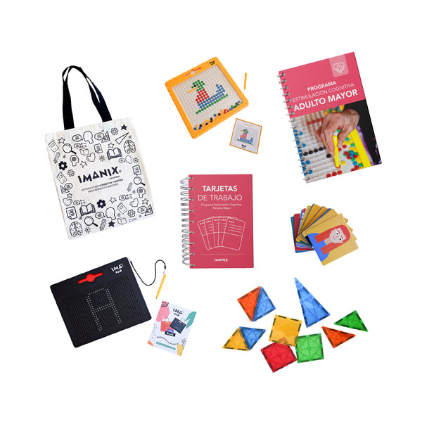 Kit Estimulación Cognitiva - Adulto Mayor