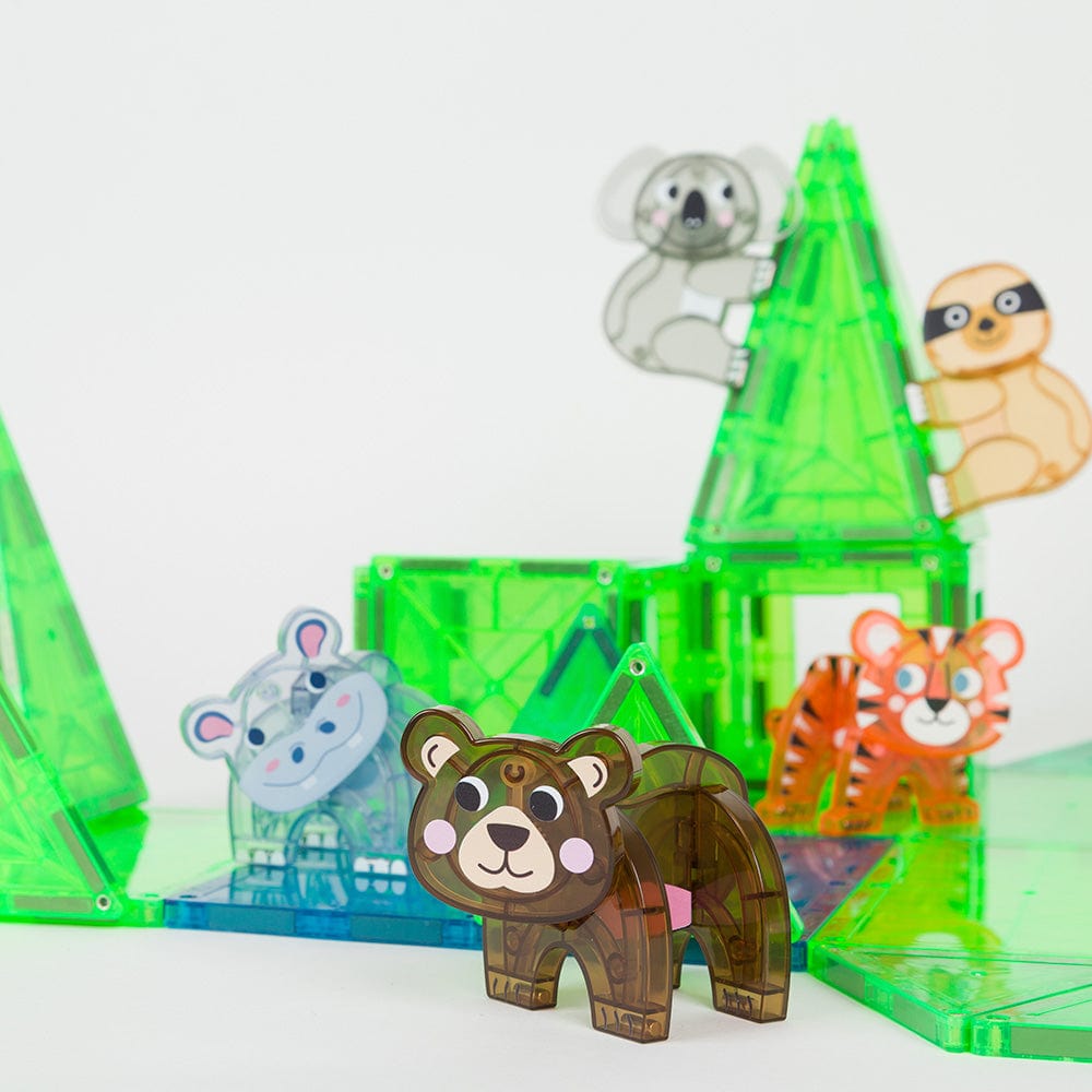 Figuras de animales con el set Wild Savannah – Imanix By Braintoys