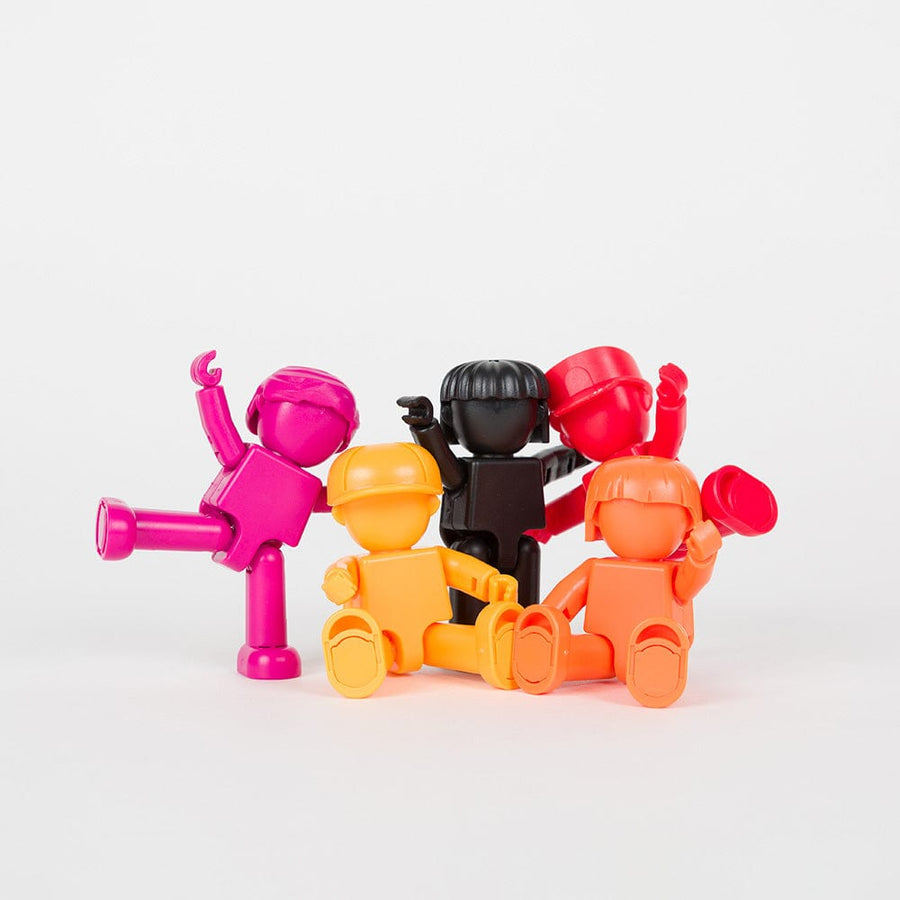 Imanix Juegos plástico e imán IMANIX FRIENDS COOL 5 personajes magnéticos.